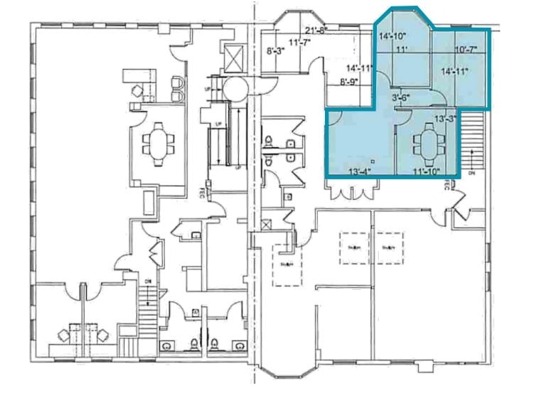 2 S Carroll St, Madison, WI for lease Floor Plan- Image 1 of 3