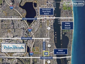 601 Roseland Dr, West Palm Beach, FL - AÉRIEN  Vue de la carte