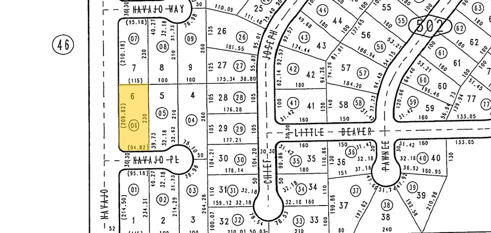 12745 Navajo Rd, Apple Valley, CA for sale - Plat Map - Image 2 of 33
