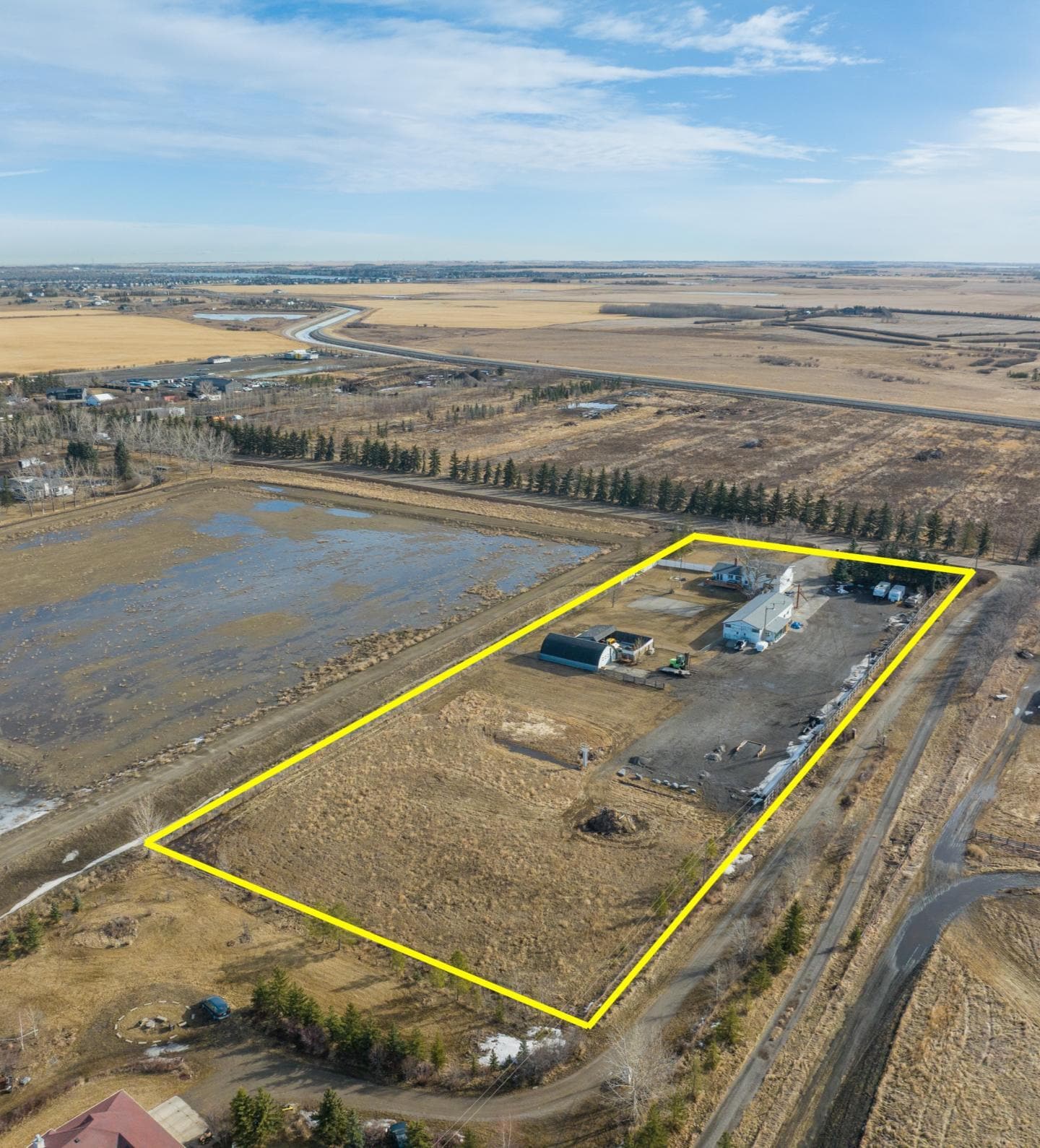 235027 Range Rd 284, Rocky View No 44, AB à vendre Photo du bâtiment- Image 1 de 3