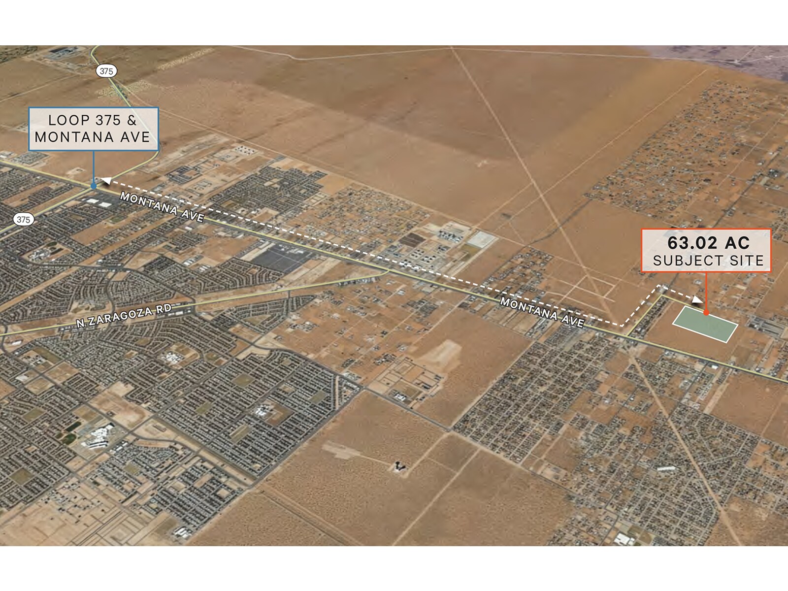 Tangerine Avenue Ave, El Paso, TX à vendre Photo principale- Image 1 de 2