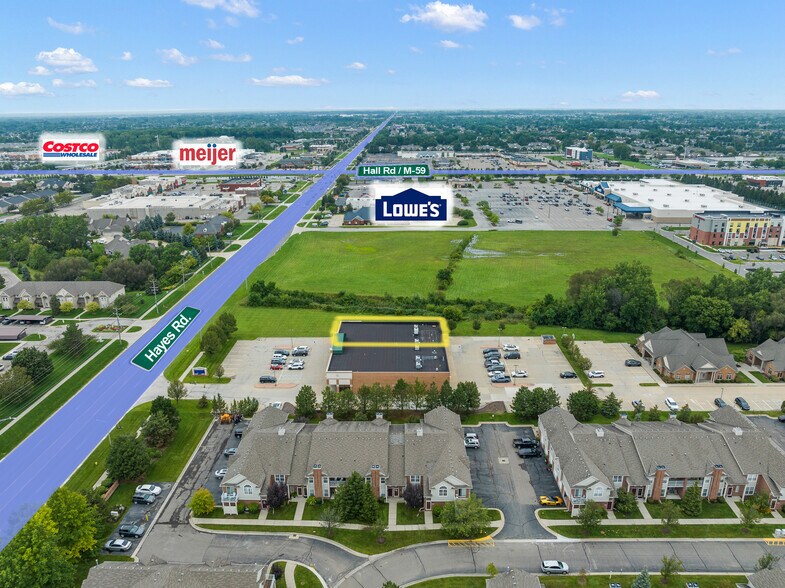 44464-44480 Hayes Rd, Clinton Township, MI à louer - Photo du bâtiment - Image 2 de 3