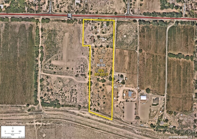 2315 Farm District Rd, Fernley, NV à vendre - Aérien - Image 2 de 3