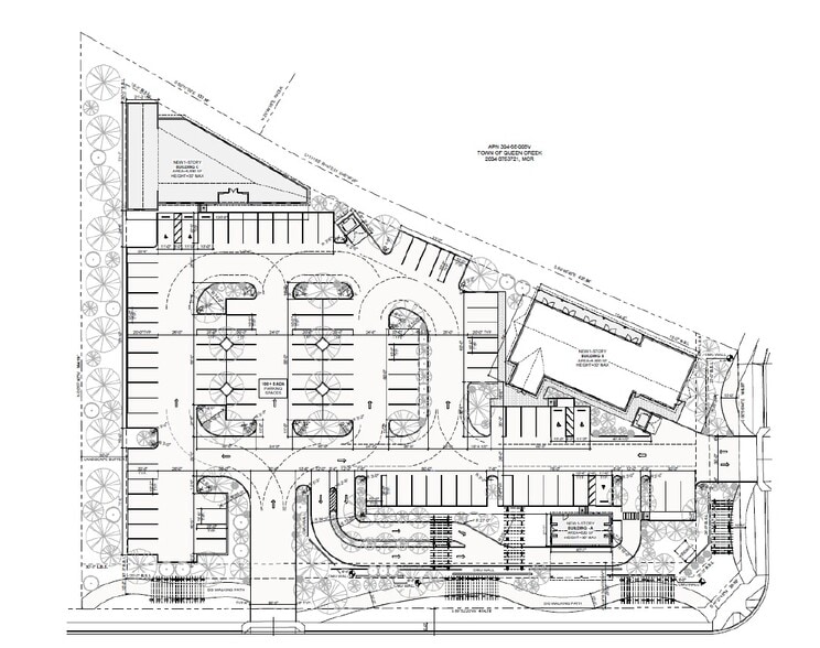 NWC Ocotillo & Hawes Rd, Queen Creek, AZ à vendre - Plan de site - Image 2 de 2