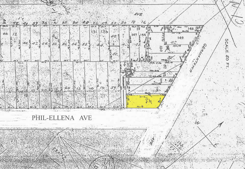 6632 Germantown Ave, Philadelphia, PA à louer - Plan cadastral - Image 2 de 11