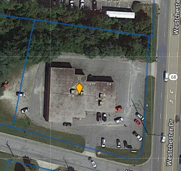 1744 Westchester Dr, High Point, NC for lease - Aerial - Image 3 of 6
