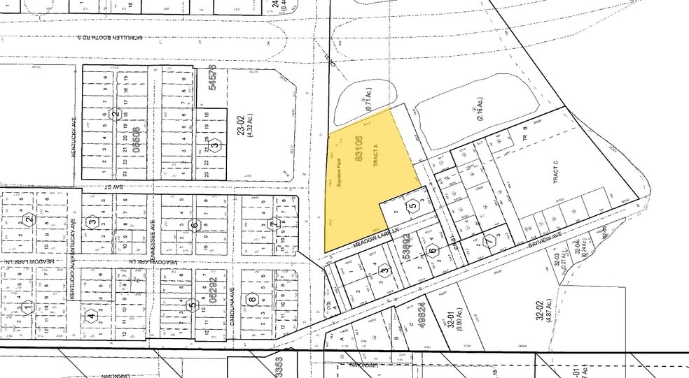 3000 Gulf To Bay Blvd, Clearwater, FL for lease - Plat Map - Image 2 of 16