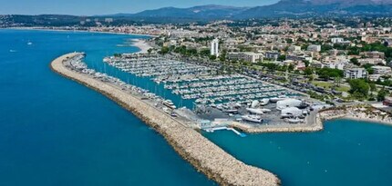 Saint-Laurent-du-Var - Aérien  Vue de la carte