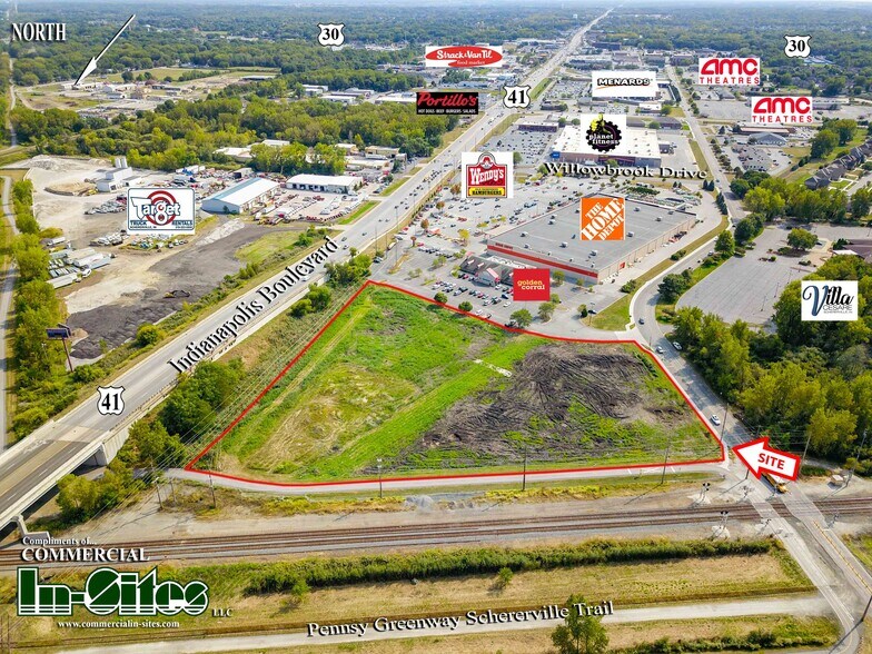 917-955 Eagle Ridge Dr, Schererville, IN à vendre - Photo du bâtiment - Image 1 de 7