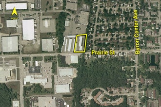 2629 Prairie St SW, Wyoming, MI - AERIAL  map view