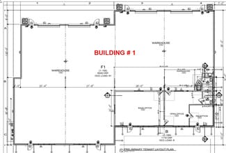 3931 SE Commerce Ave, Stuart, FL à louer Plan d’étage- Image 1 de 7