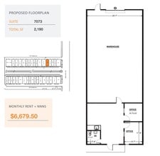 7059-7077 1/2 Vineland Ave, North Hollywood, CA for lease Floor Plan- Image 1 of 1
