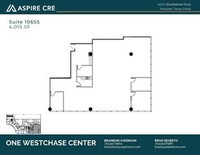10777 Westheimer Rd, Houston, TX for lease Floor Plan- Image 1 of 1