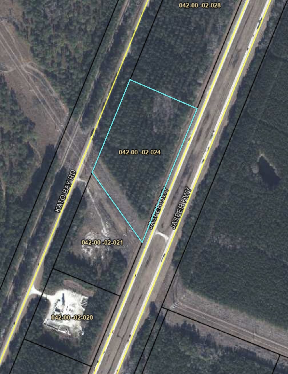 Kato Bay Rd, Hardeeville, SC for sale Aerial- Image 1 of 5
