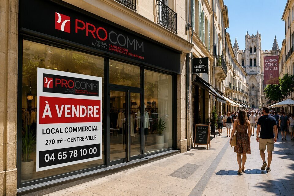 Commerce de détail dans Avignon à vendre Photo du bâtiment- Image 1 de 4