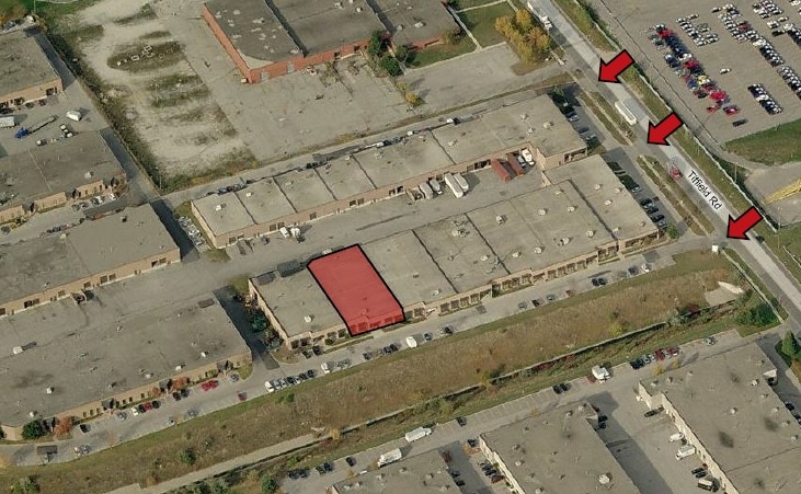 40 Tiffield Rd, Toronto, ON for lease - Aerial - Image 2 of 10