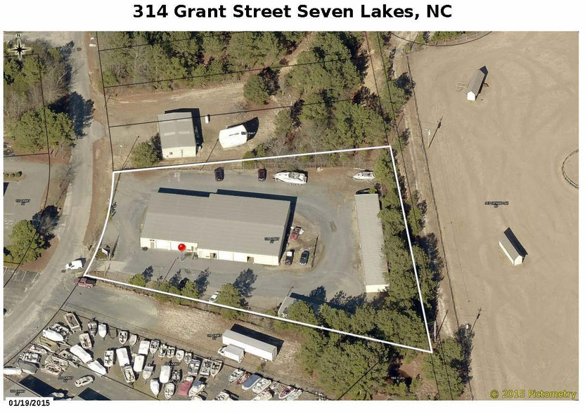 314 Grant St, Seven Lakes, NC for lease - Aerial - Image 2 of 10