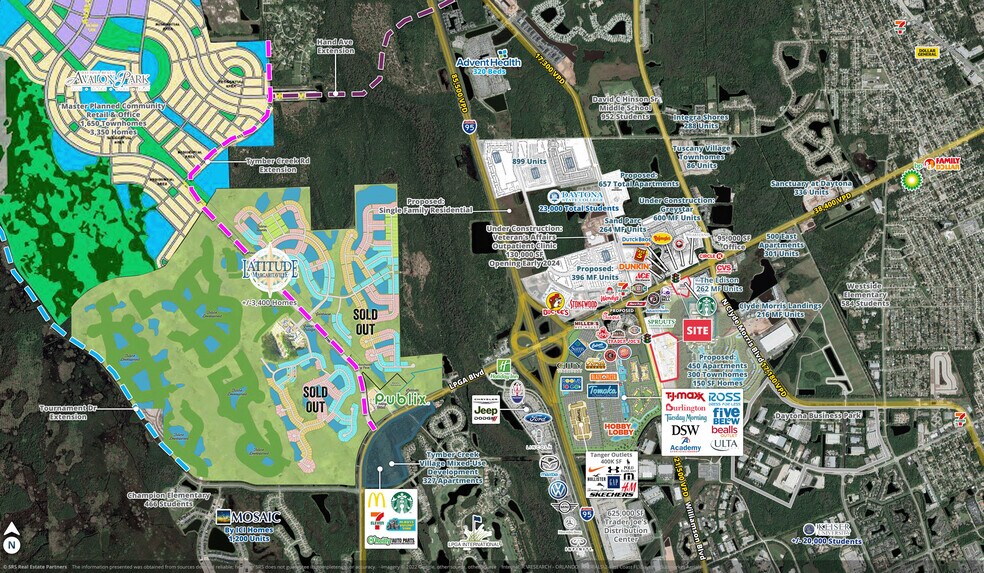 SEQ of LPGA & Williamson, Daytona Beach, FL à louer - Aérien - Image 1 de 1