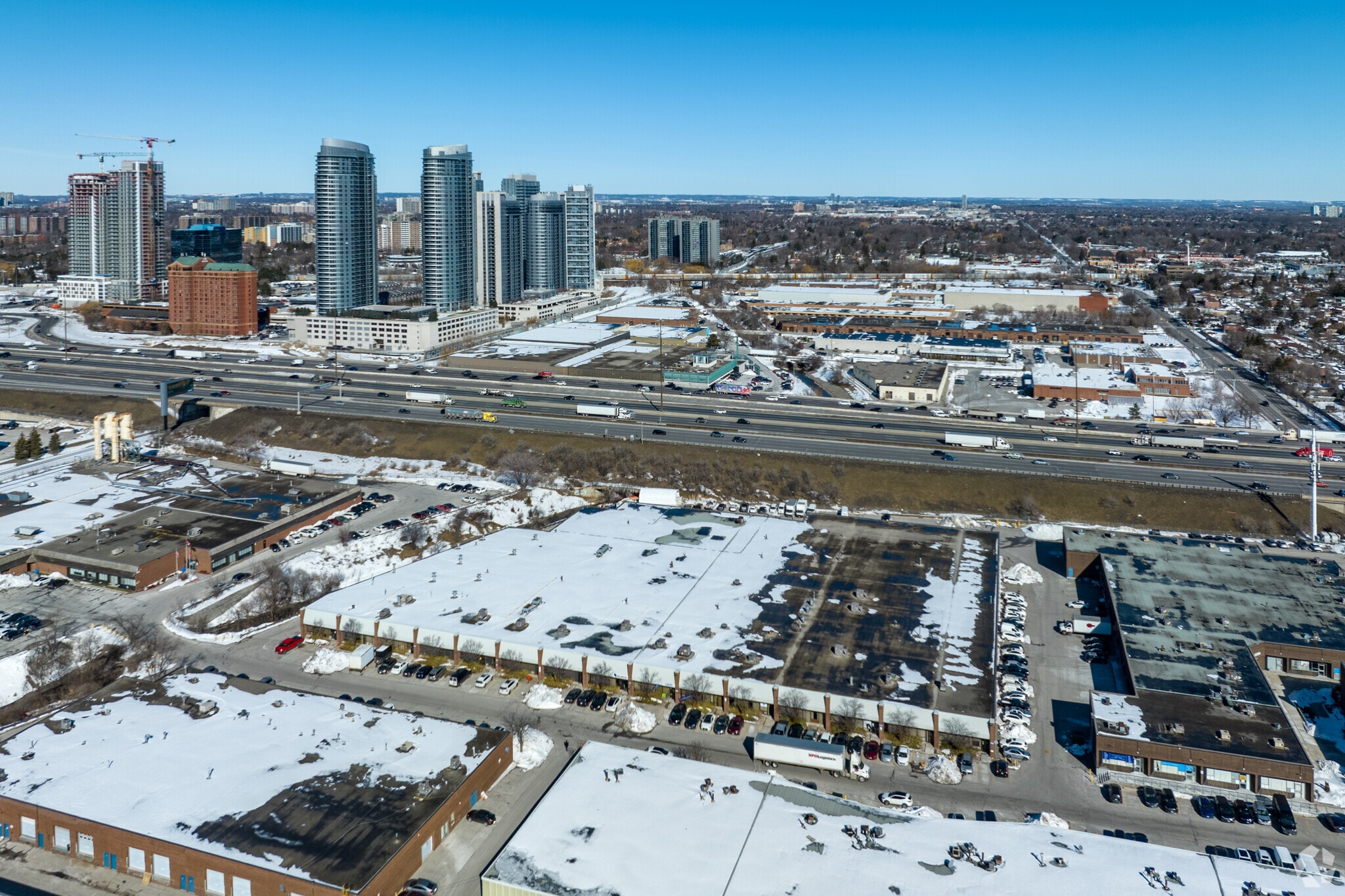 2220 Midland Ave, Toronto, ON for lease Aerial- Image 1 of 9