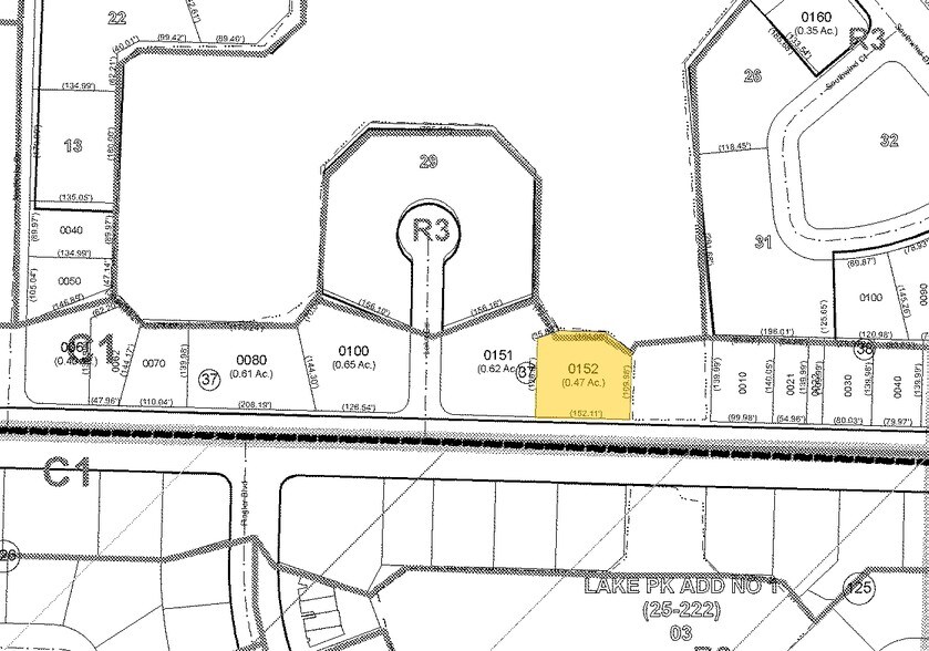 631 Northlake Blvd, North Palm Beach, FL à vendre - Plan cadastral - Image 2 de 18