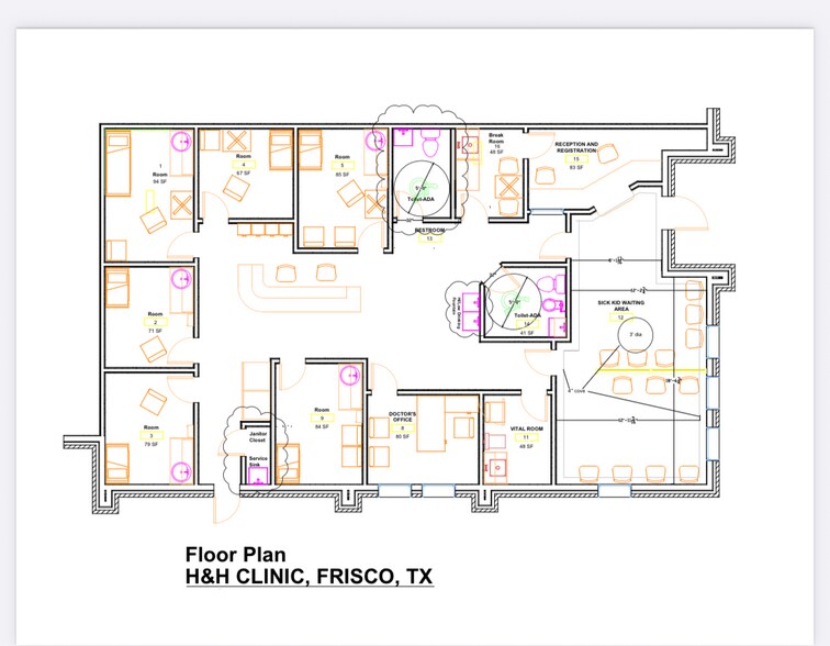 11655 Independence Pky, Frisco, TX à louer - Plan d’étage - Image 2 de 15