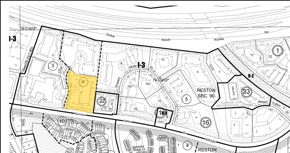 11130 Sunrise Valley Dr, Reston, VA à louer - Plan cadastral - Image 2 de 7