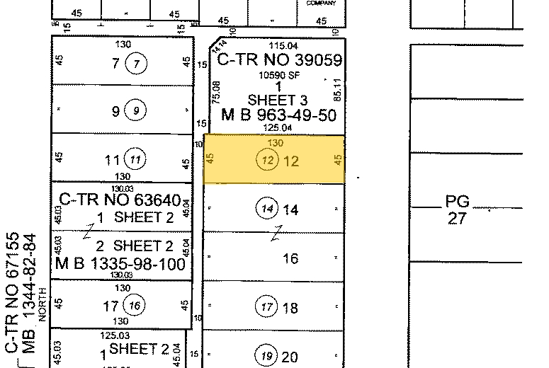 1201 Ohio Ave, Long Beach, CA à vendre - Plan cadastral - Image 1 de 1