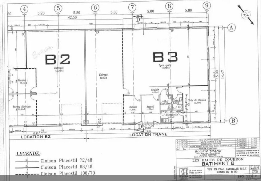 Flex dans Couëron à louer - Plan d’étage - Image 3 de 3