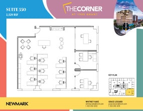 1900 Grant St, Denver, CO for lease Floor Plan- Image 1 of 12