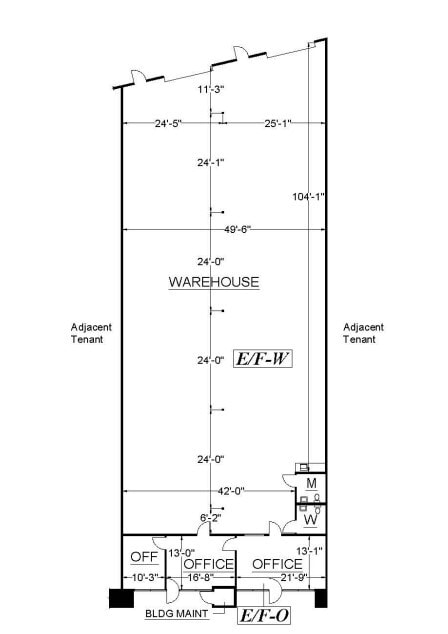 970 Garcia Ave, Pittsburg, CA for lease Floor Plan- Image 1 of 1