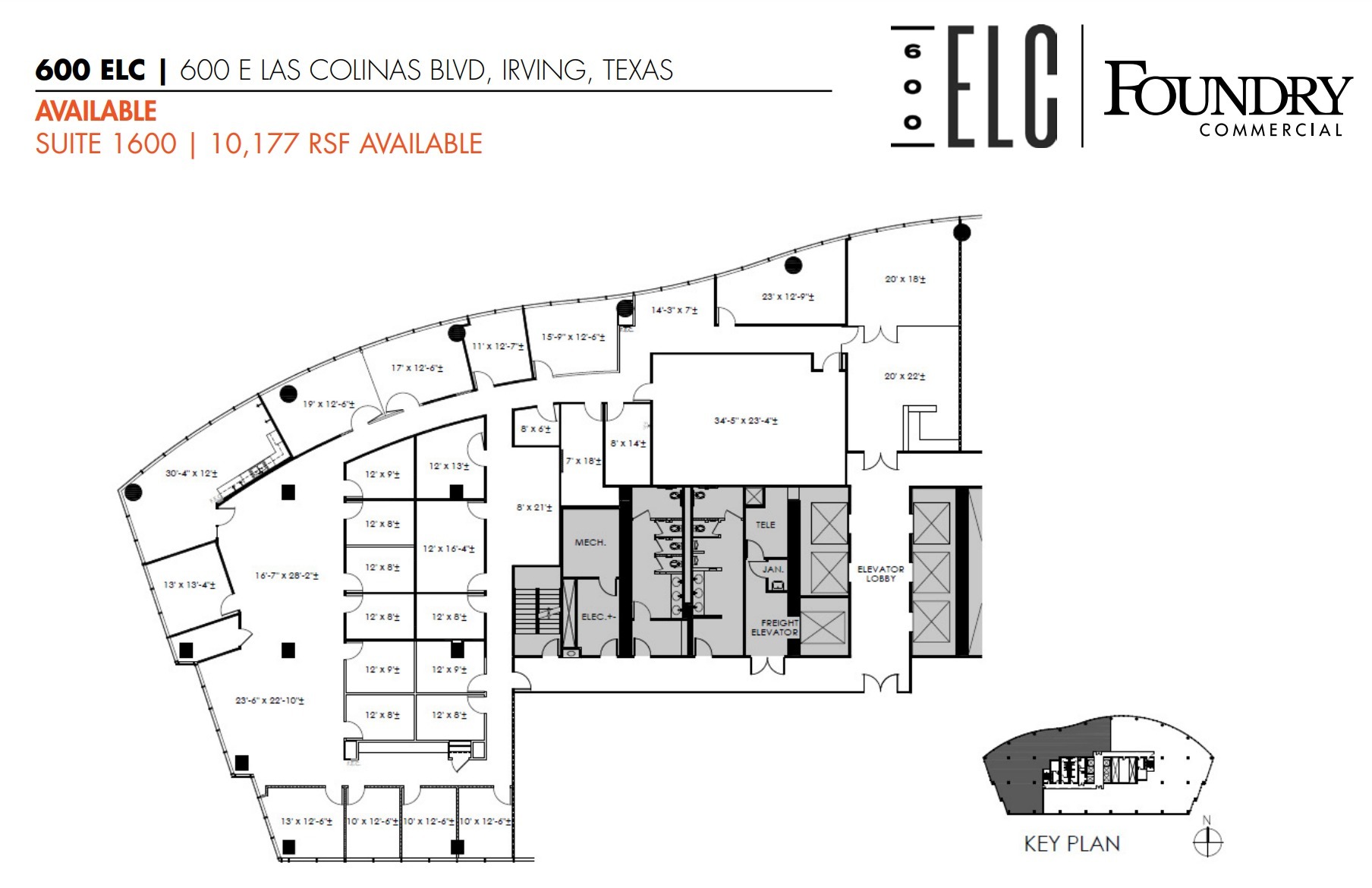 600 E Las Colinas Blvd, Irving, TX à louer Plan d  tage- Image 1 de 1