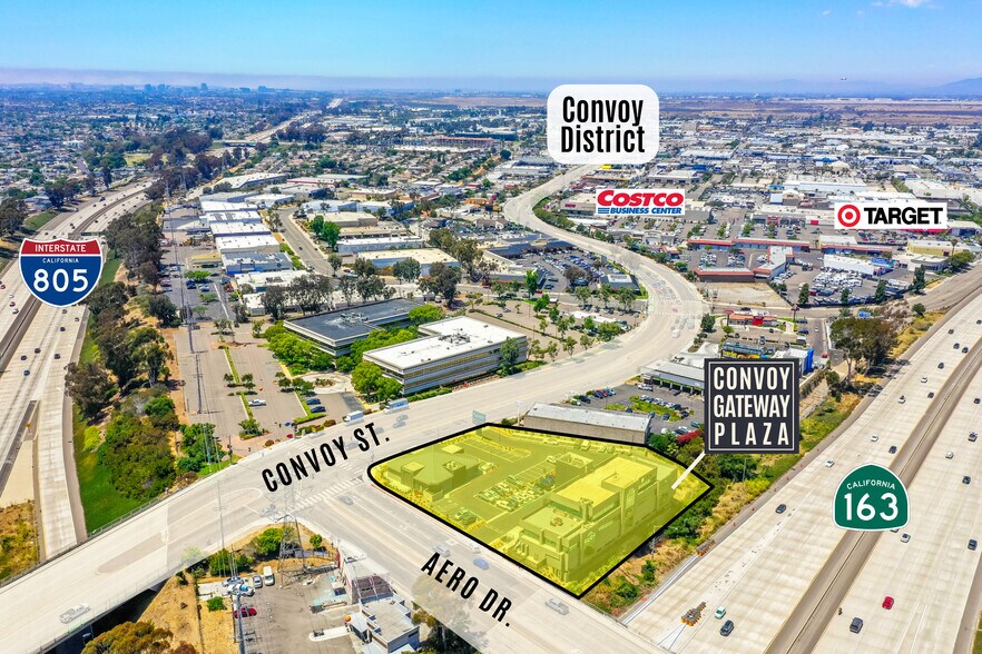 3709 Convoy St, San Diego, CA à louer - Aérien - Image 2 de 5