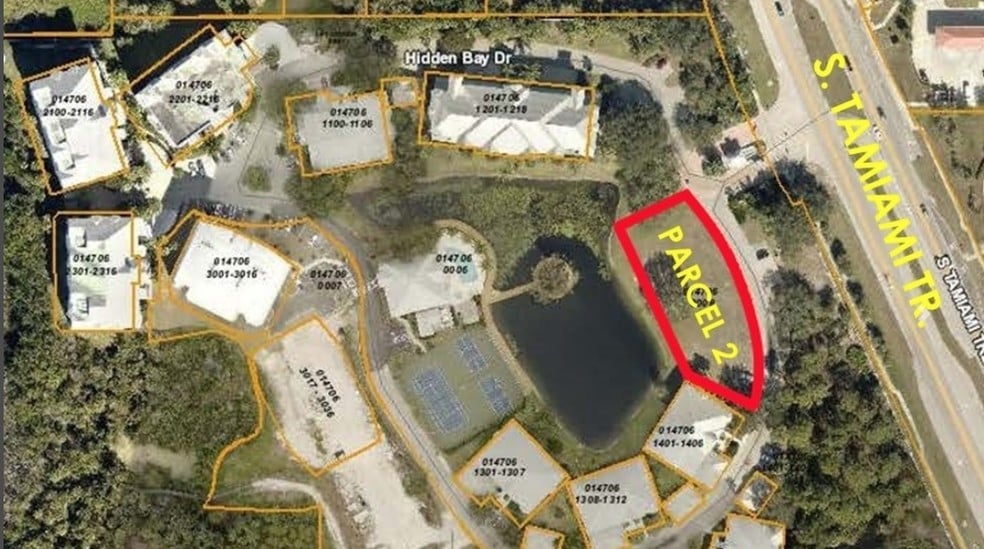 Hidden Bay Dr & S Tamiami Trail, Osprey, FL for sale - Plat Map - Image 2 of 9