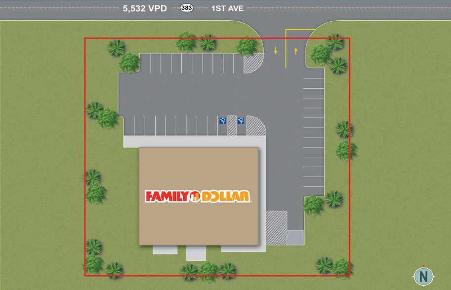 911 1st ave, Kinder, LA for sale - Building Photo - Image 2 of 7