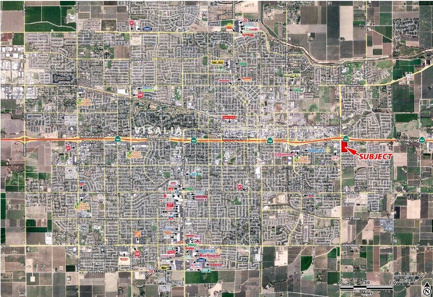 SEC Lovers Lane & Noble Ave., Visalia, CA à louer - Photo du bâtiment - Image 3 de 3