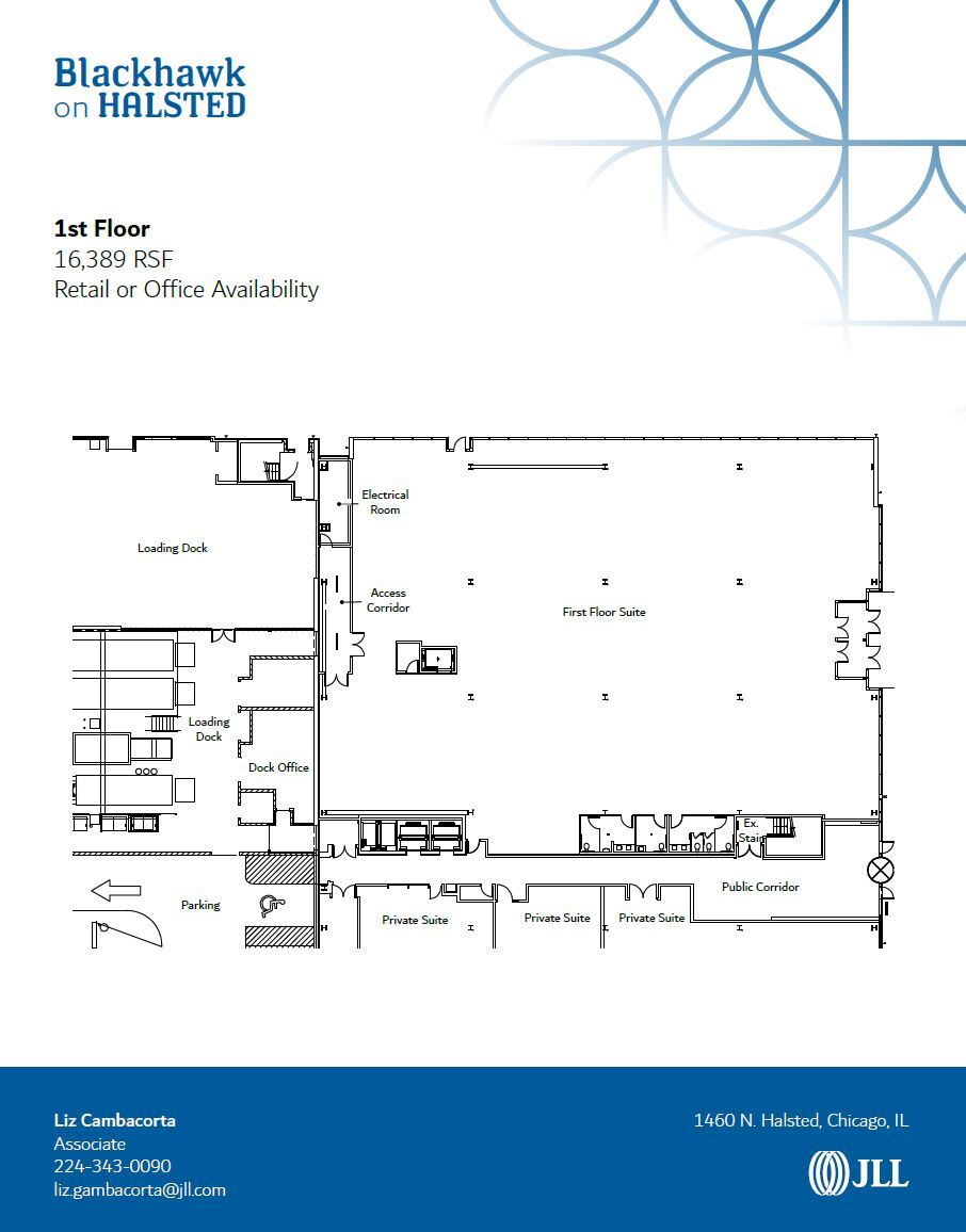 Halsted & Blackhawk St, Chicago, IL for lease Floor Plan- Image 1 of 1