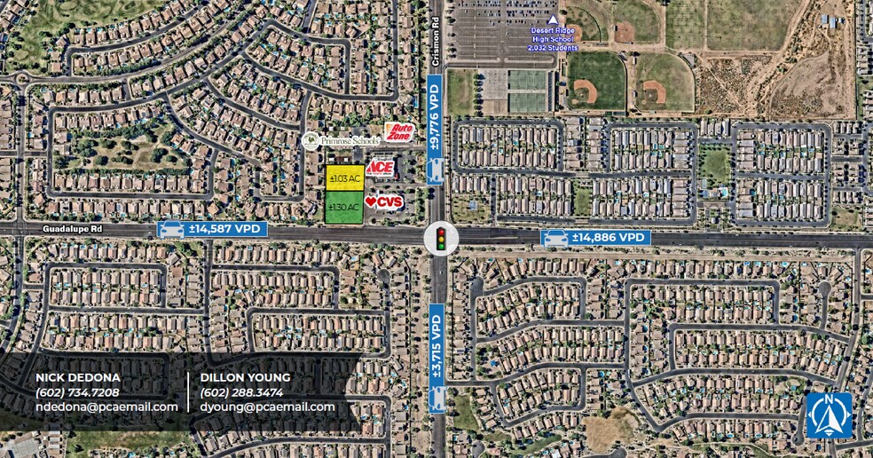 Crismon Rd & Guadalupe Rd, Mesa, AZ for sale - Building Photo - Image 1 of 2