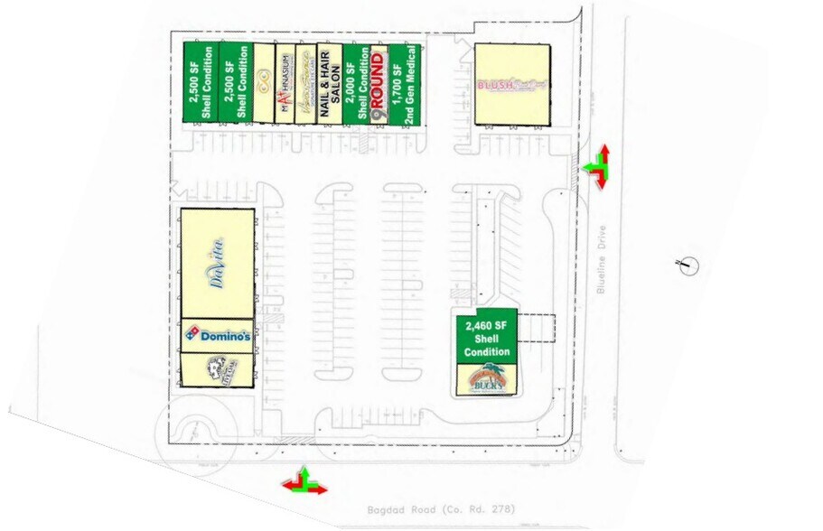 2900 S Bagdad Rd, Leander, TX à louer - Plan de site - Image 3 de 4