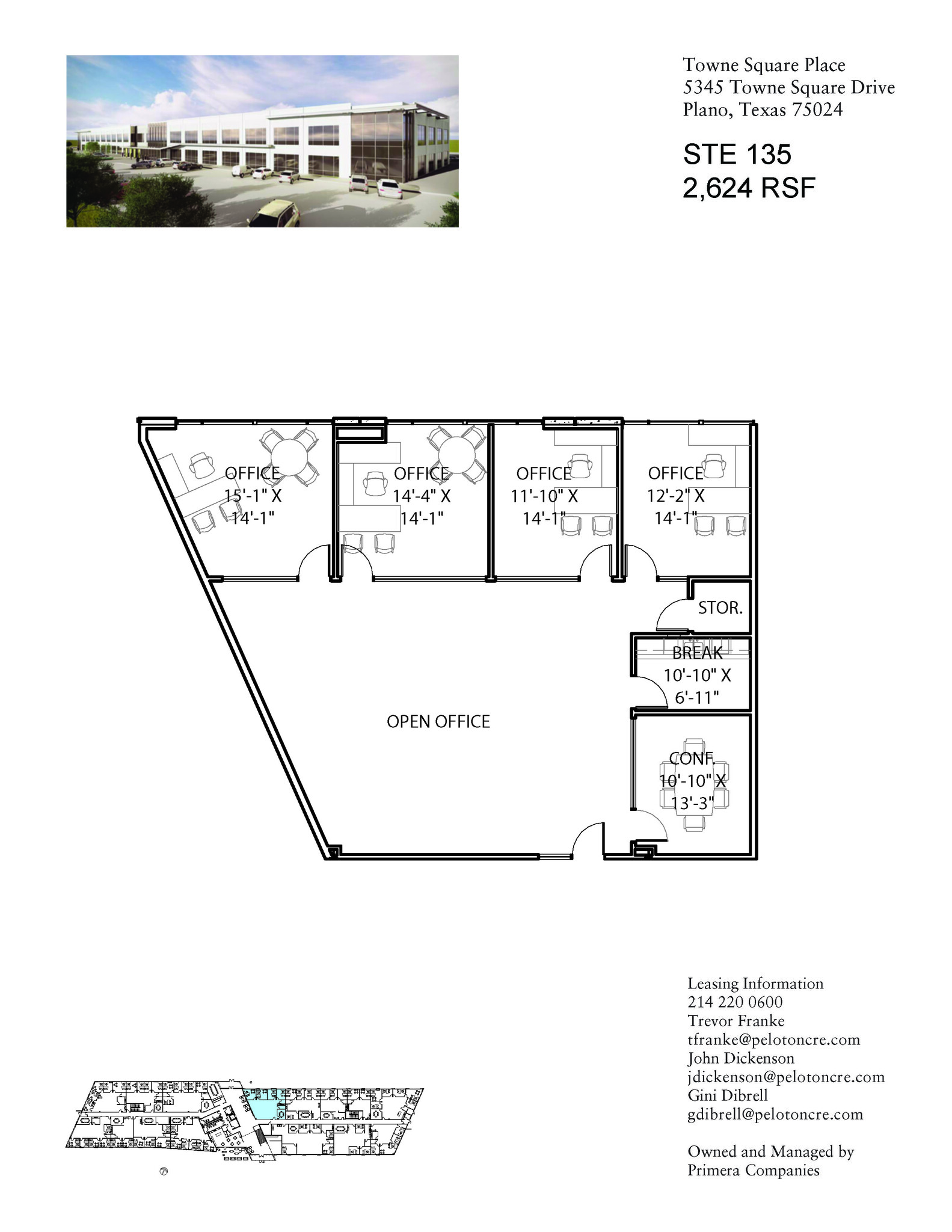 8560 Belleview Dr, Plano, TX for lease Floor Plan- Image 1 of 1