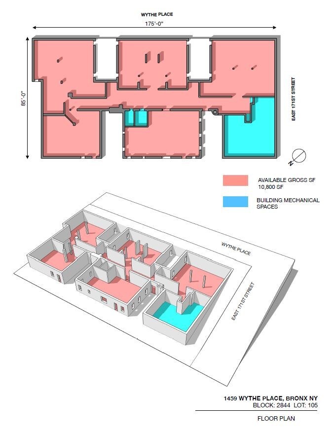 1459 Wythe Pl, Bronx, NY for lease Floor Plan- Image 1 of 1