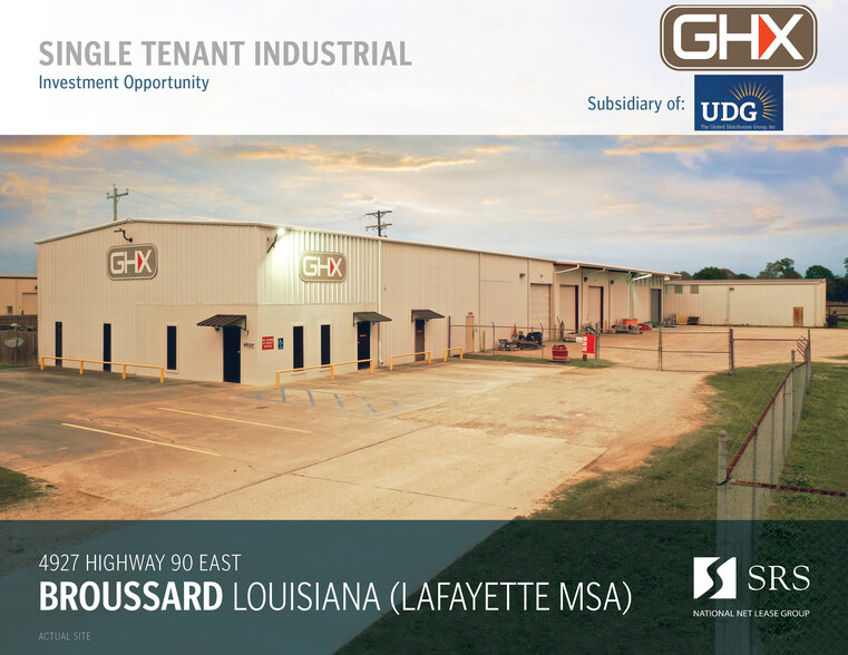 4825 Highway 90 E, Broussard, LA for sale - Building Photo - Image 1 of 1