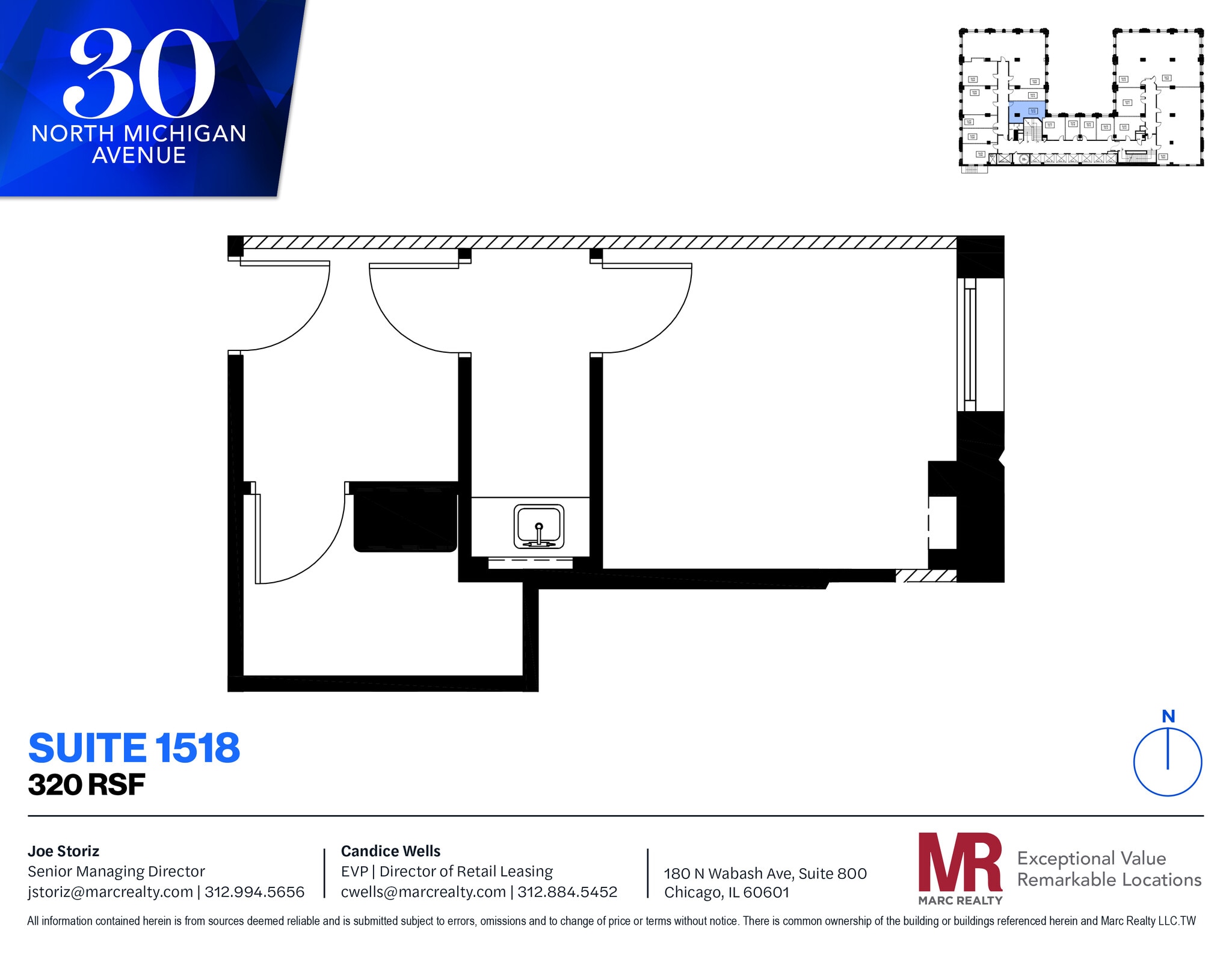 30 N Michigan Ave, Chicago, IL for lease Floor Plan- Image 1 of 5