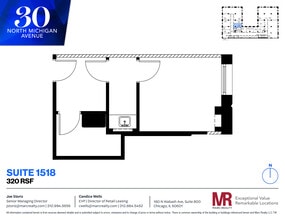 30 N Michigan Ave, Chicago, IL for lease Floor Plan- Image 1 of 5