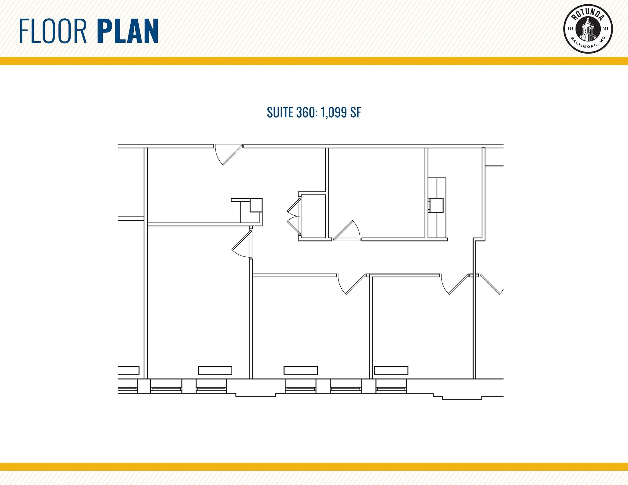 711 W 40th St, Baltimore, MD for lease Floor Plan- Image 1 of 1