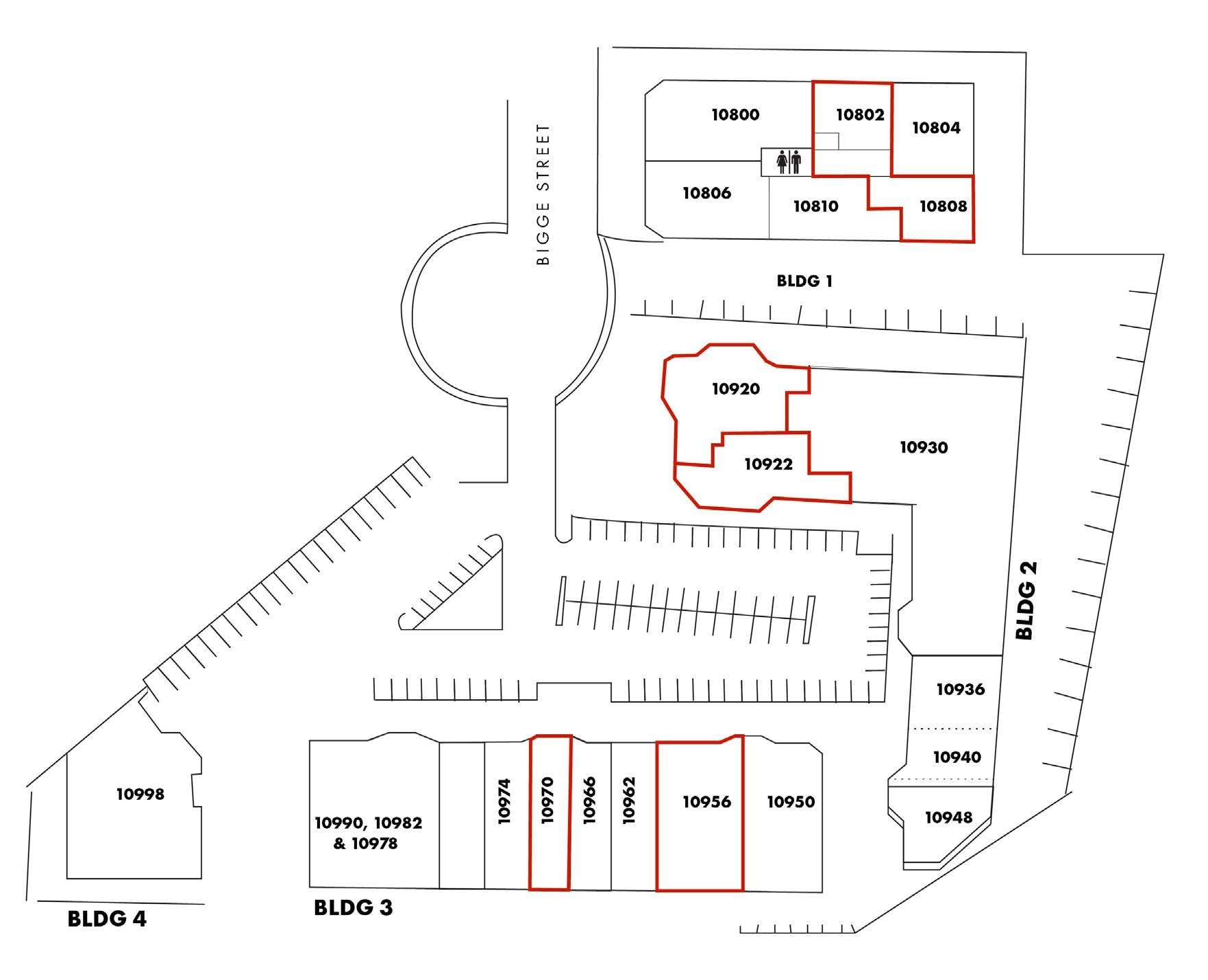 10940-10990 Bigge St, San Leandro, CA for lease Site Plan- Image 1 of 2