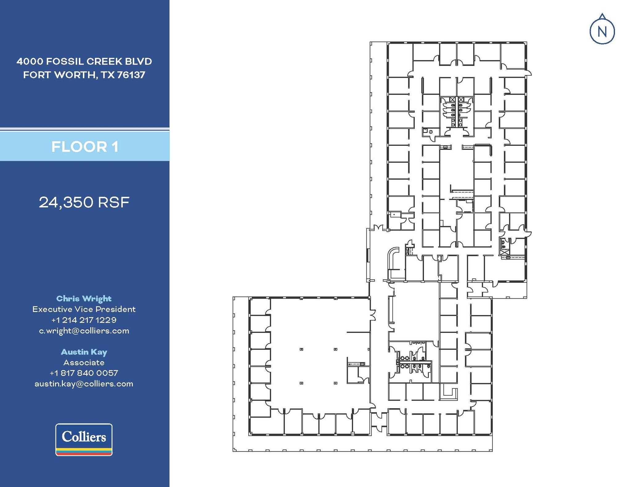4000 Fossil Creek Blvd, Fort Worth, TX for lease Floor Plan- Image 1 of 2