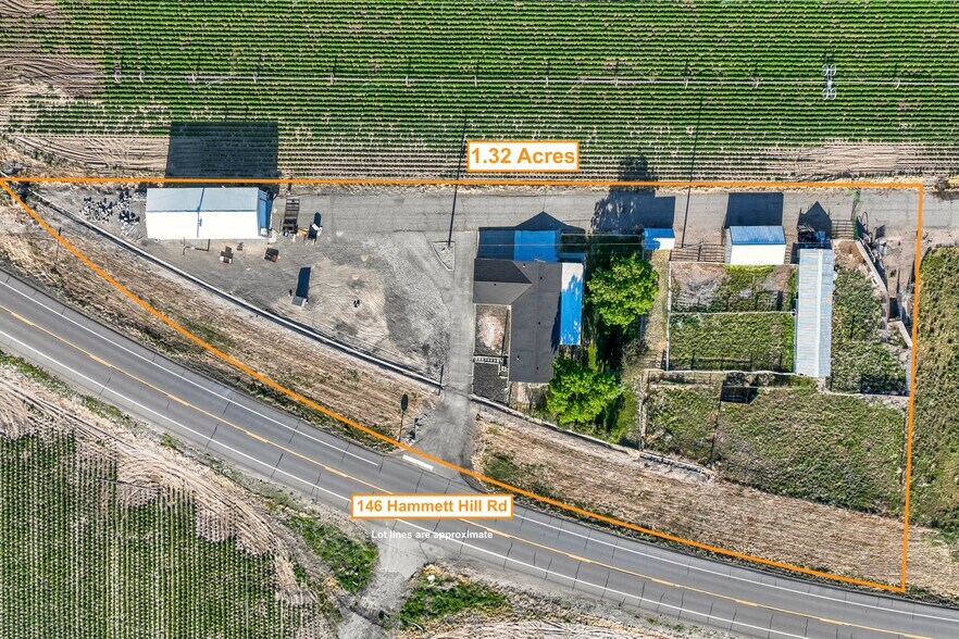 146 N Hammett Hill Rd, Hammett, ID à vendre - Aérien - Image 2 de 47