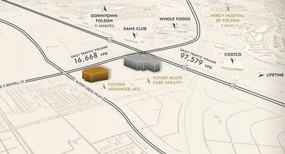 3185 McCarthy Way, Folsom, CA - AERIAL  map view
