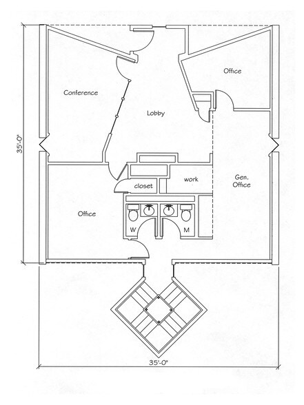 6501 York Rd, Baltimore, MD à vendre - Plan d’étage type - Image 2 de 5