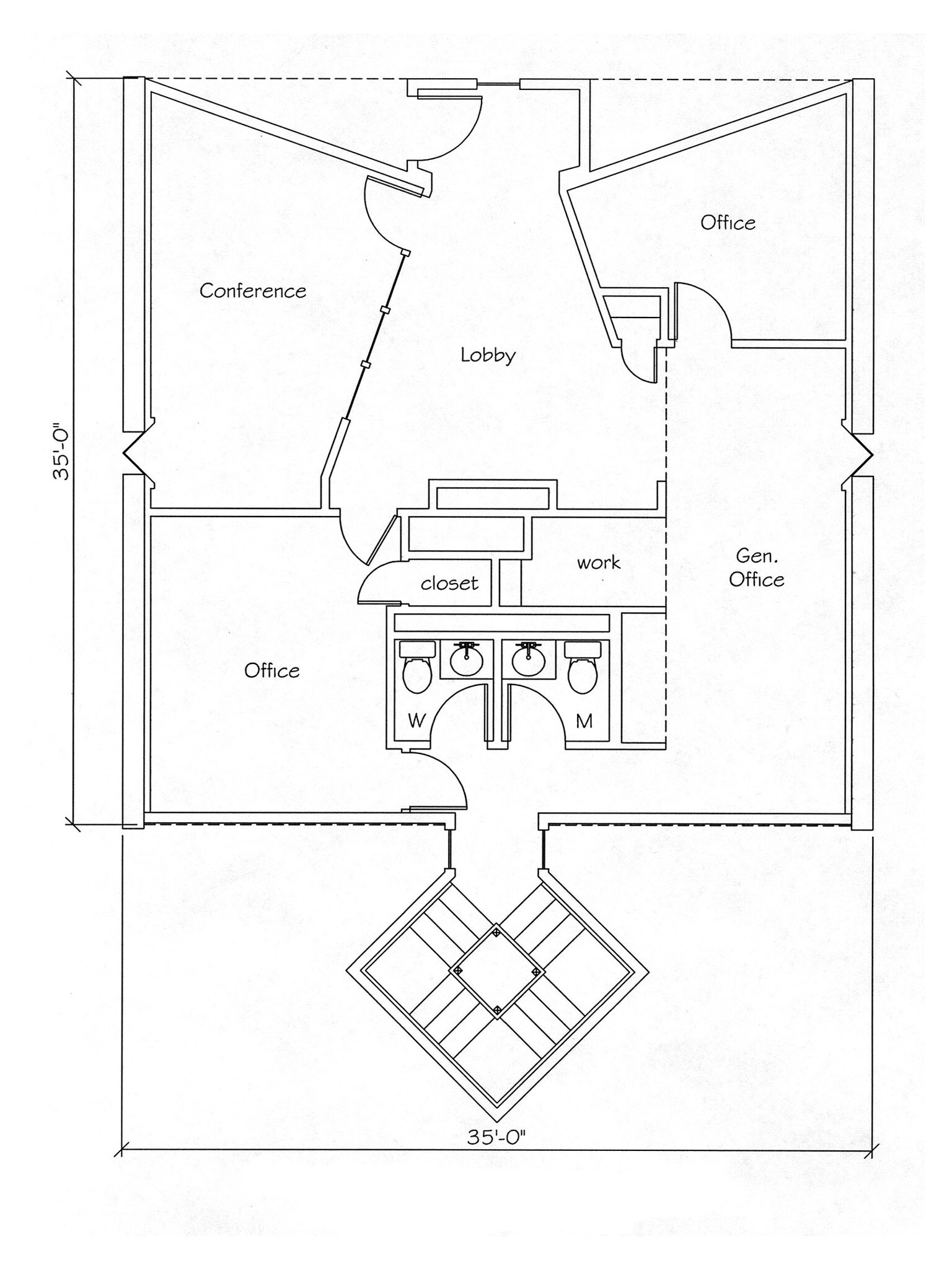 6501 York Rd, Baltimore, MD à vendre Plan d’étage type- Image 1 de 5